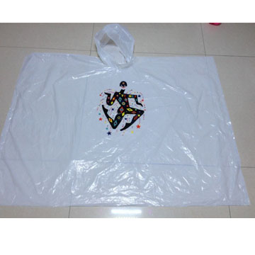 Disposible rain poncho