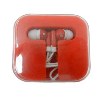 Earbuds in case