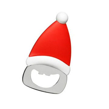 X'mas hat bottle opener